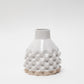 Alda Bump Vase White
