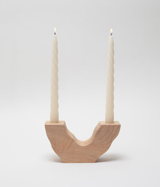 Skogr Studio Ash Branch Candle Holder